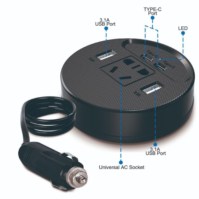 150W Car Power Inverter - Image 4
