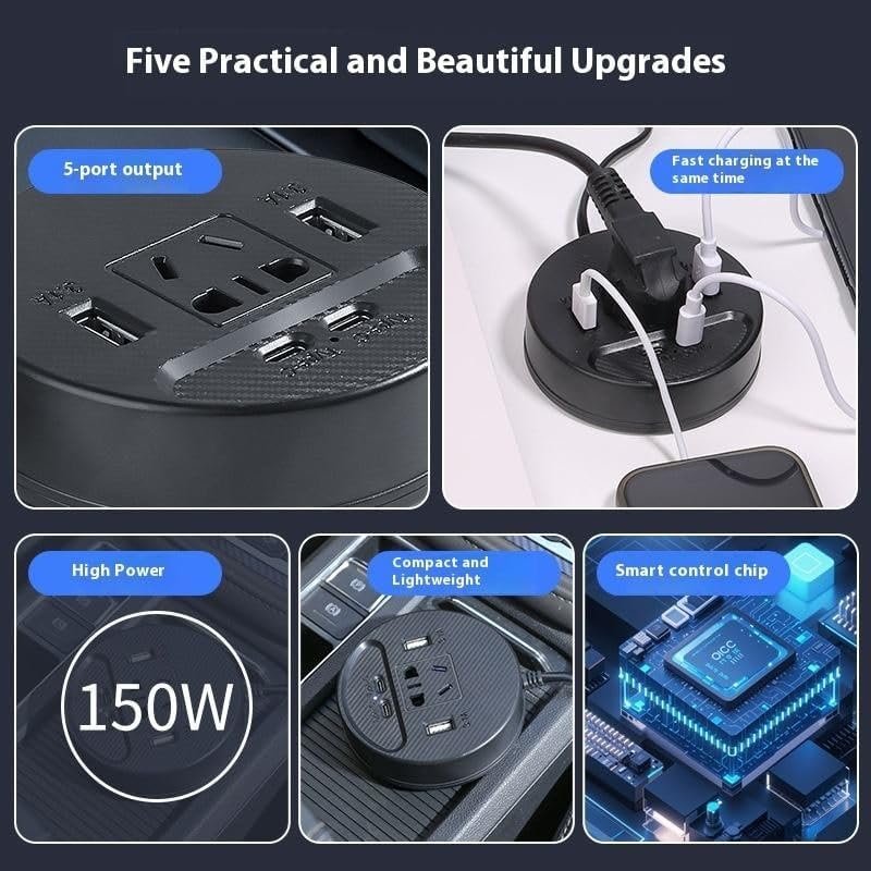 150W Car Power Inverter - Image 3