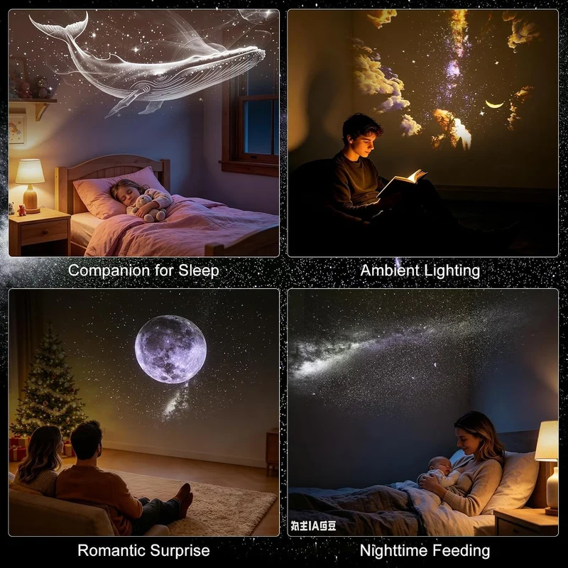 Mini USB Starry Sky Projection Lamp - Image 7