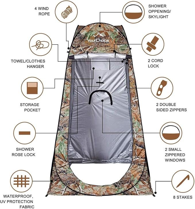 Camping Shower Tent - Image 3