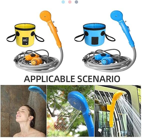 Compact Outdoor Camping Shower - Image 2