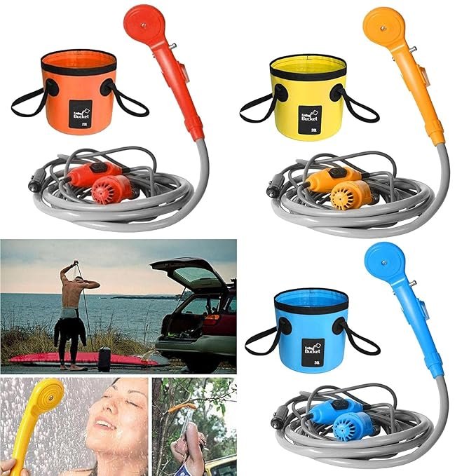 Compact Outdoor Camping Shower - Image 6
