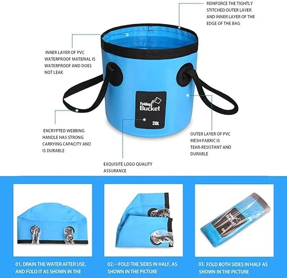 Compact Outdoor Camping Shower - Image 3