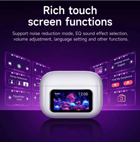 Hoco - Touch Screen BT Earbud - Image 5